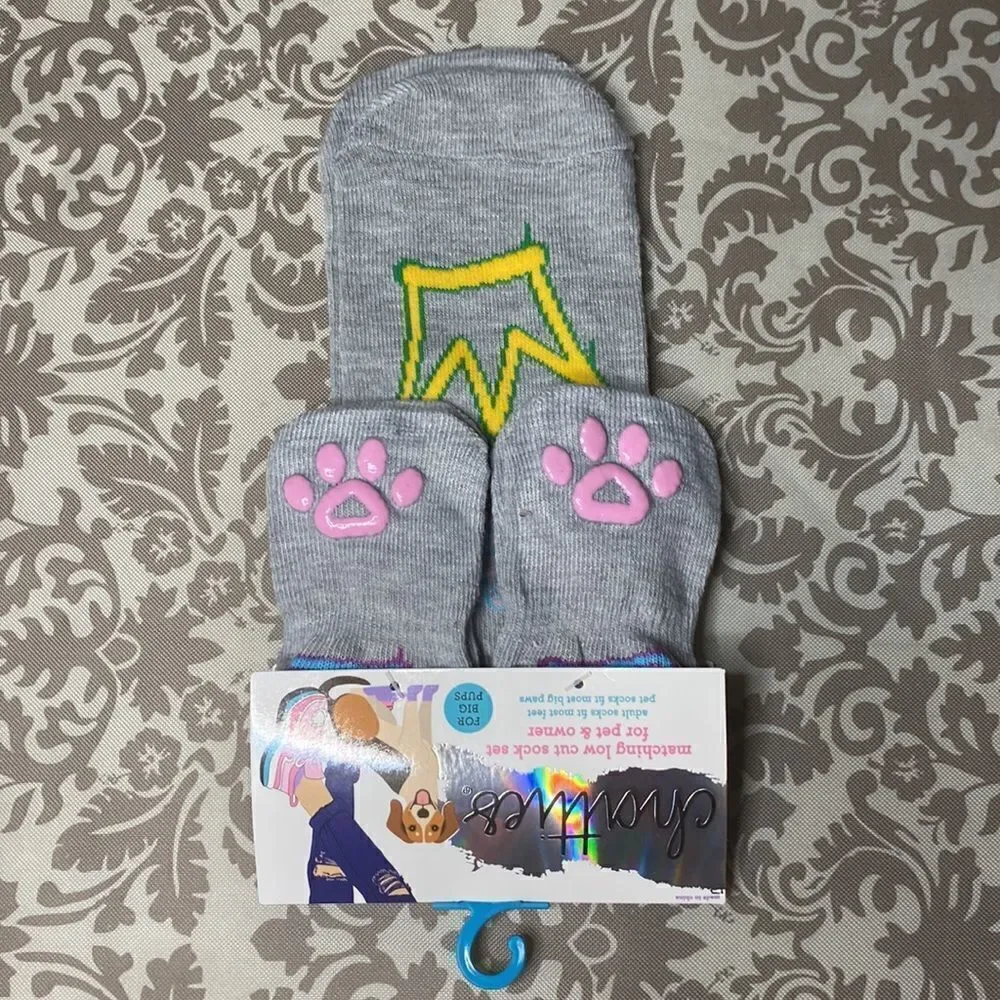 Chatties ‎ Matching Sock Set for Pet & Owner for small pups